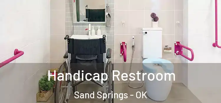  Handicap Restroom Sand Springs - OK