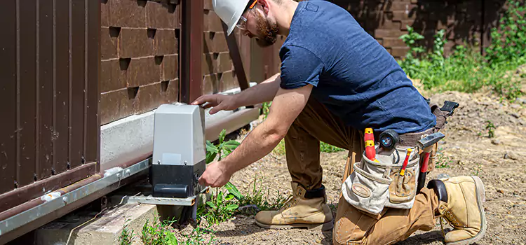 Electric Driveway Gate Installation Sand Springs