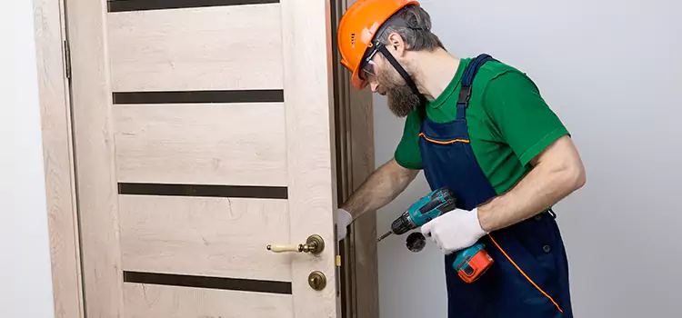 Replace Internal Door Handle with Lock Sand Springs
